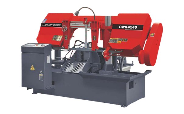 罗城GWK4240数控双柱卧式带锯床