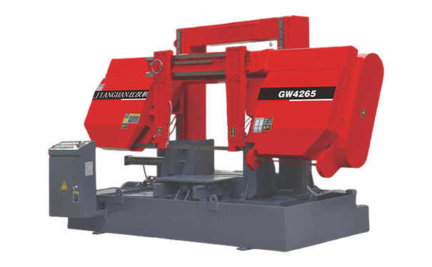 罗城GW4265双柱龙门卧式带锯床