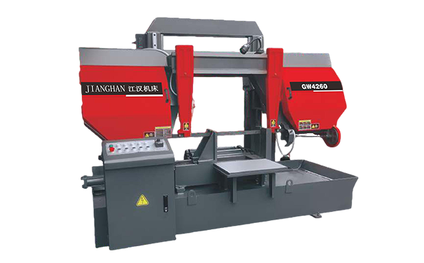 罗城GW4260双柱龙门卧式带锯床